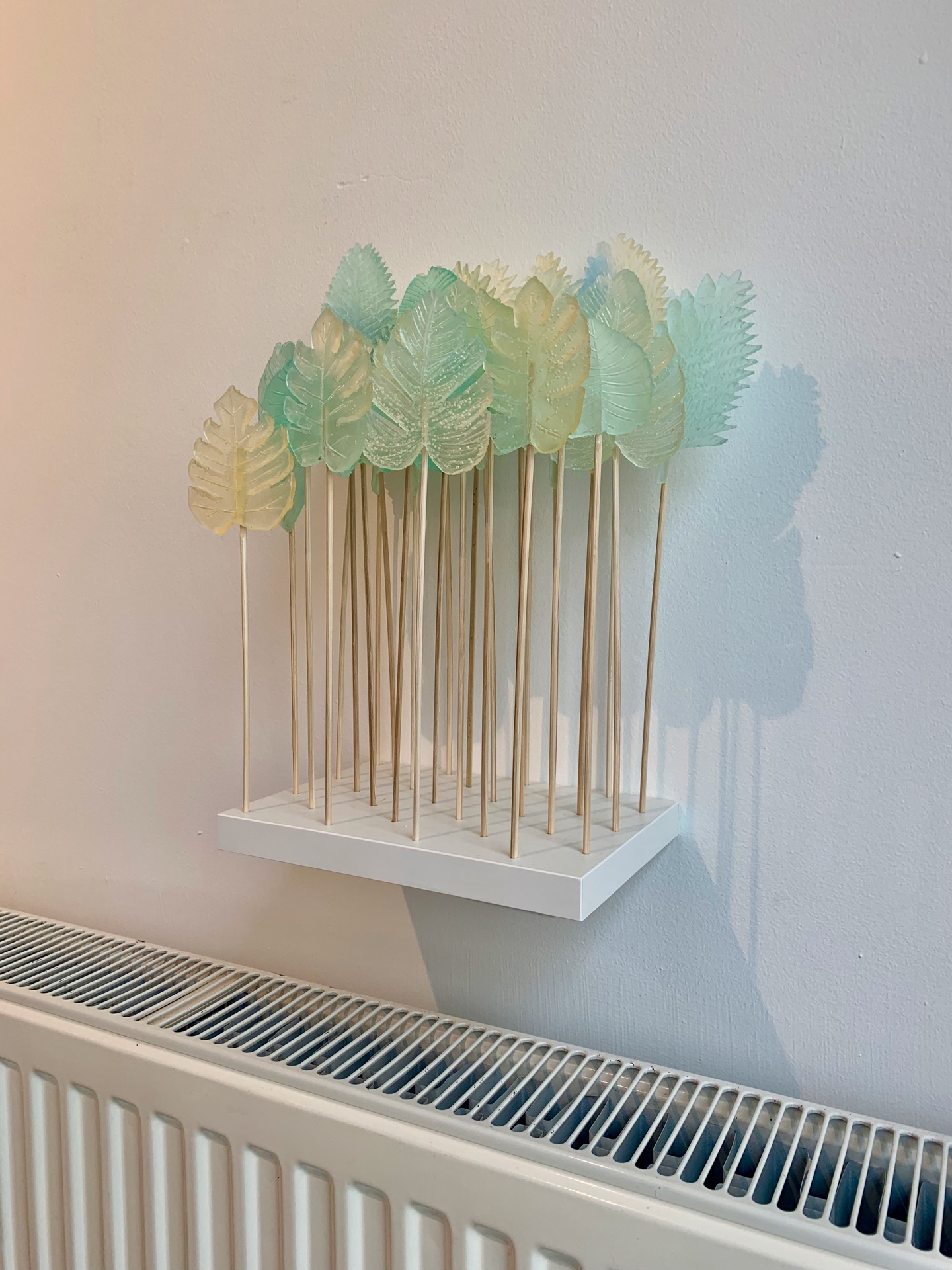 Artificial rainforest, 'Not all that glitters is gold' at Staen Gallery, 2023